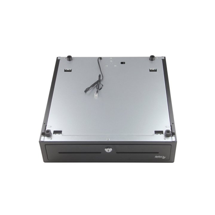 Tpv Cajon Portamonedas Equip Apertura Manual Y Automatica Conector Rj11 Color Negro