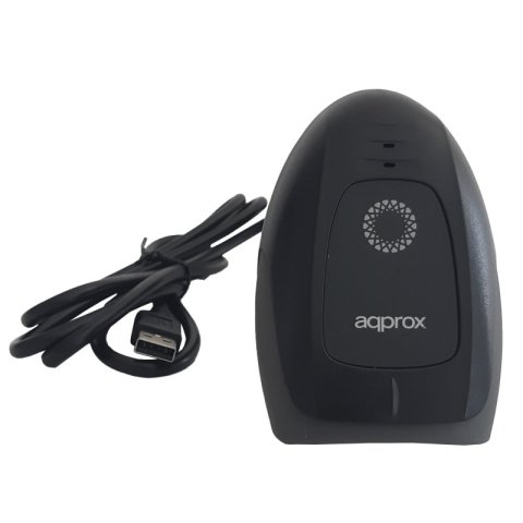 Scanner Codigo De Barras Approx Appls11 1d Usb Disparo Manual O Automatico Una Laser Visible Indicador Led Y Beeper Sin Peana