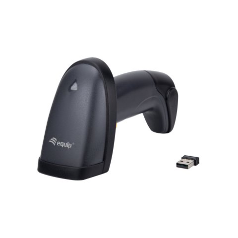 Scanner Codigo De Barras Inalambrico Equip 351024 Codigos 1d-2d-qr Soporte Ip54 Vel. 220fps Dist. 1500mm Escaneo Manual Y Con