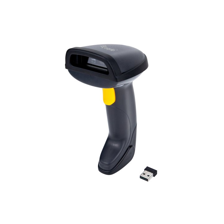 Scanner Codigo De Barras Inalambrico Equip 351024 Codigos 1d-2d-qr Soporte Ip54 Vel. 220fps Dist. 1500mm Escaneo Manual Y Con