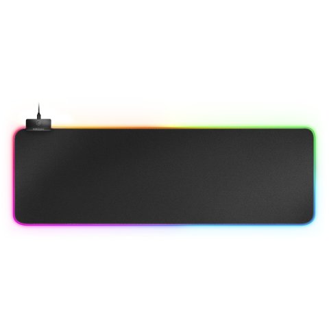Alfombrilla Mars Gaming Mmprgb2 Iluminacion Rgb En Contorno Tamaño Xxl 800x300mm 4mm Integra Hub 2xusb 2.0
