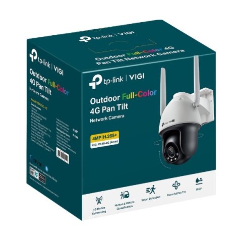 Camara Exterior Ip Wifi Tp-link Vigi C540-4g(4mm) Sim 4g Ip66 4mp H265+ Vision Nocturna Color 360º Deteccion Inteligente