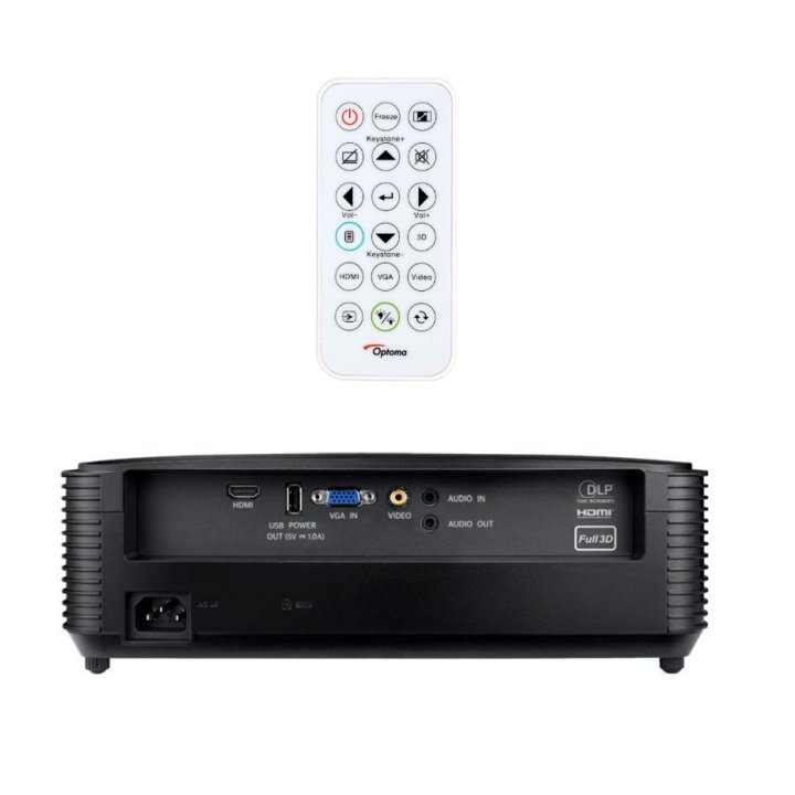 Proyector Optoma 3d S336 4000 Lumens 800x600 Svga 25000 1 Hdmi Vga Rca Lampara 6000 Horas           