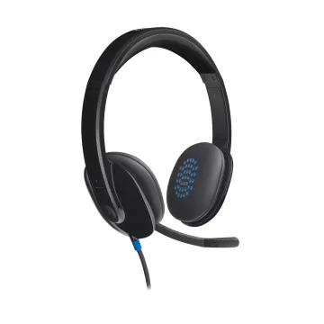 Headset Logitech H540 Audio De Alto Rendimiento Con Supresion De Ruidos Color Negro P n 981-000480