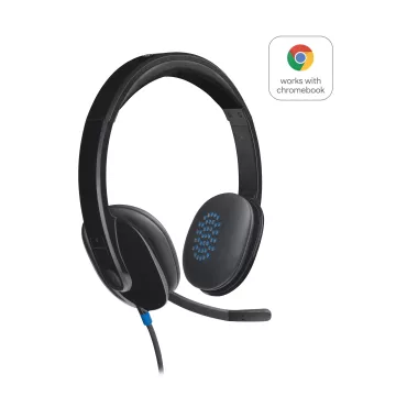 Headset Logitech H540 Audio De Alto Rendimiento Con Supresion De Ruidos Color Negro P n 981-000480 2