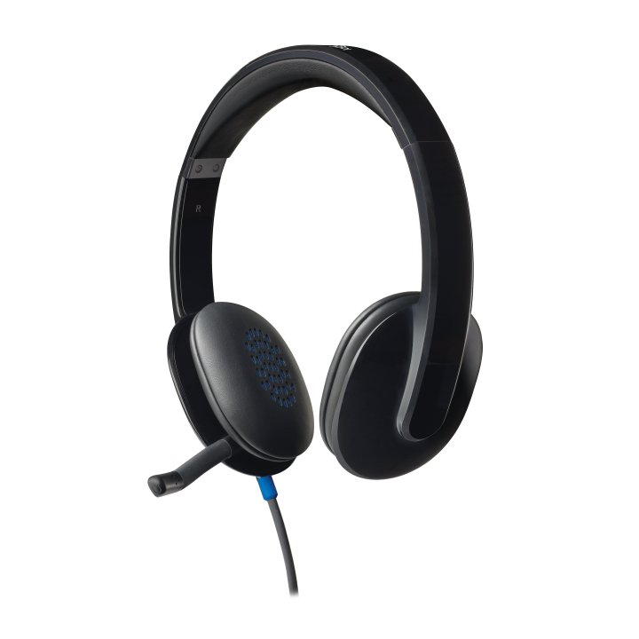 Headset Logitech H540 Audio De Alto Rendimiento Con Supresion De Ruidos Color Negro P n 981-000480