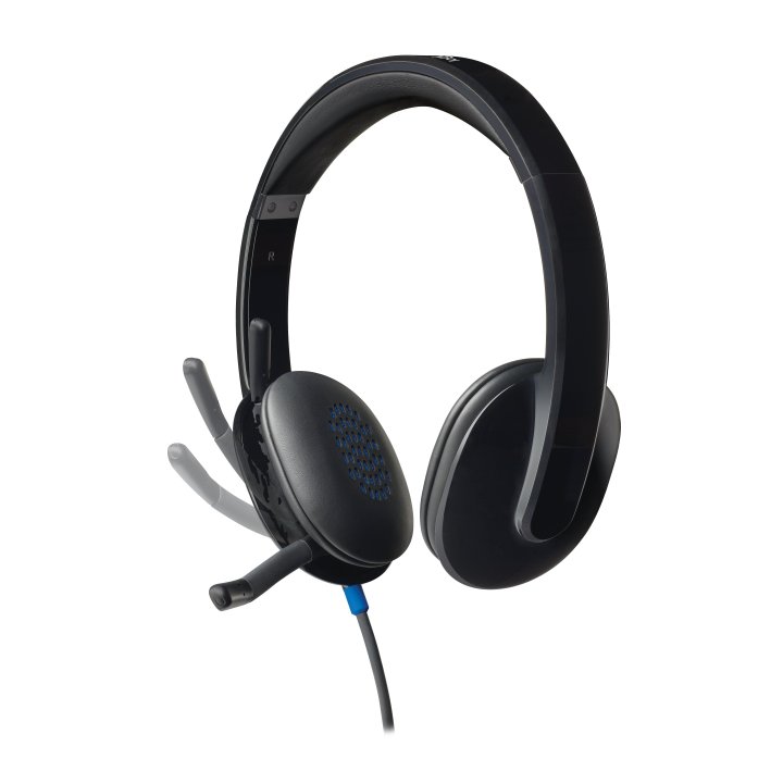 Headset Logitech H540 Audio De Alto Rendimiento Con Supresion De Ruidos Color Negro P n 981-000480