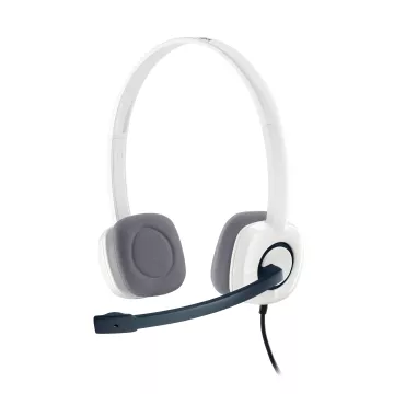 Headset Logitech H150 Coconut Conexion Jack P n 981-000350