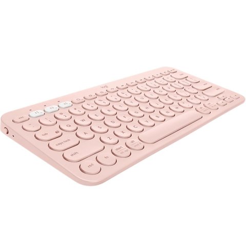Teclado Logitech K380 Bluetooth Para Tres Dispositivos Color Rosa P n 920-009587