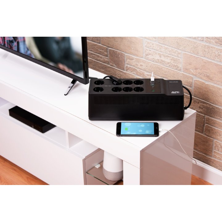 Sai Apc Be850g2-gr Back Ups 850va 230v 400w 8xschuko 1xusb-a 1xusb-c