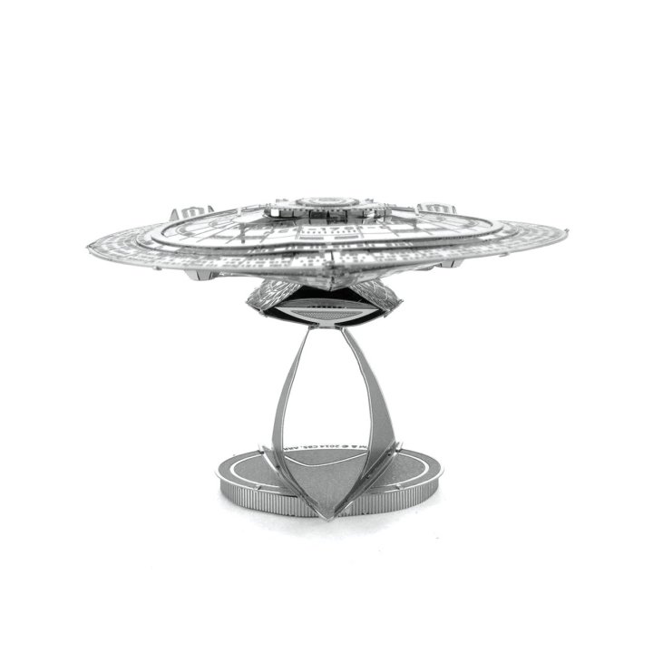 Maqueta 3d Metal Fascinations U.s.s. Enterprise Montaje Sin Pegamento Ni Soldadura Maquetas 3d
