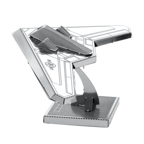 Maqueta 3d Metal Fascinations Aircraft Features Montaje Sin Pegamento Ni Soldadura Maquetas 3d