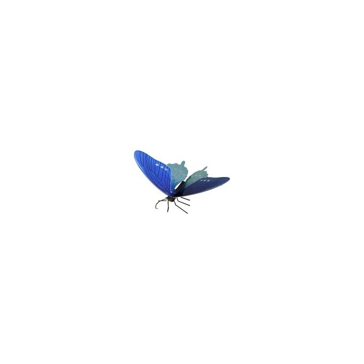 Maqueta 3d Metal Fascinations Mariposa Pipervine Swallowtail Montaje Sin Pegamento Ni Soldadura 