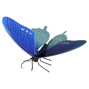 Maqueta 3d Metal Fascinations Mariposa Pipervine... 2