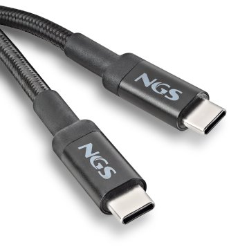 Cable Usb-c Macho A Usb-c Macho Ngs Knot65w-2 De 2m De Longitud 2