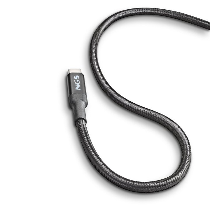 Cable Usb-c Macho A Usb-c Macho Ngs Knot65w-2 De 2m De Longitud