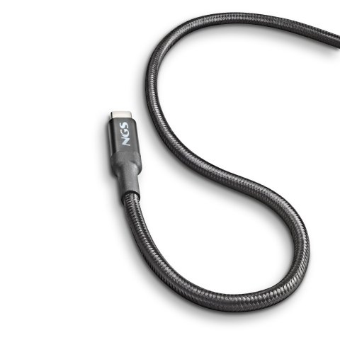 Cable Usb-c Macho A Usb-c Macho Ngs Knot65w-2 De 2m De Longitud