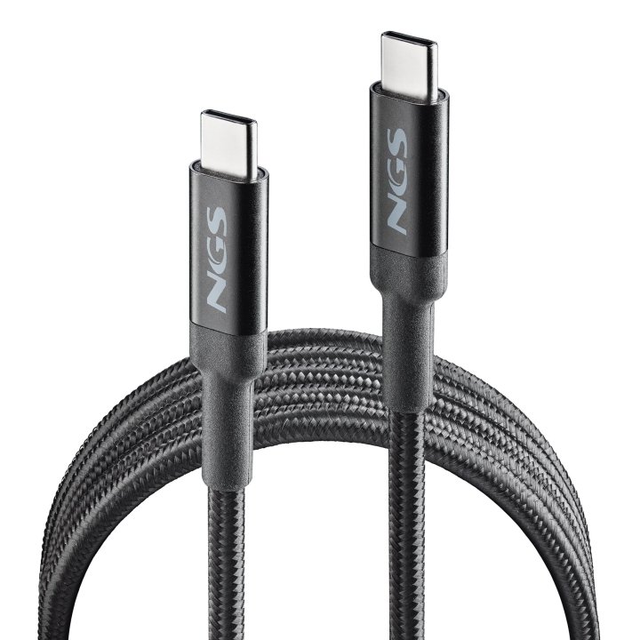 Cable De Carga Rapida Ngs Knot100w-2 Usb-c A Usb-c De 2 Metros
