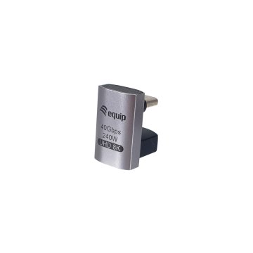 Adaptador Usb4 Usb-c Equip 133477 Macho Hembra 180º 40gpps 240w Pack 2 Uds 2