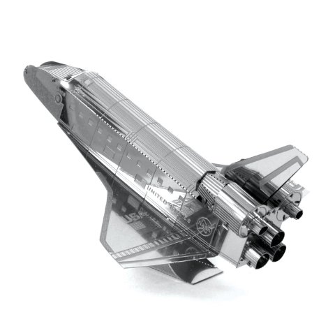 Maqueta 3d Metal Fascinations Space Shuttle Enterprice Montaje Sin Pegamento Ni Soldadura Maquetas 3d