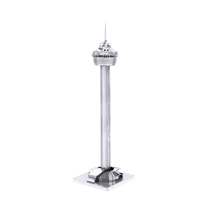 Maqueta 3d Metal Fascinations Tower Of The Americas San Antonio Montaje Sin Pegamento Ni Soldadura 