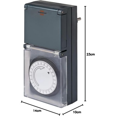 Temporizador De Exterior Mz-44 Mecanico 24...