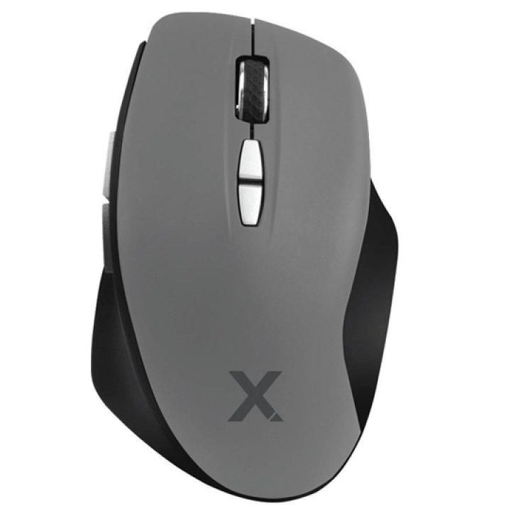 Mouse Approx Wireless Appxm300 2.4ghz 2400 Dpi 7 Botones Color Negro Gris