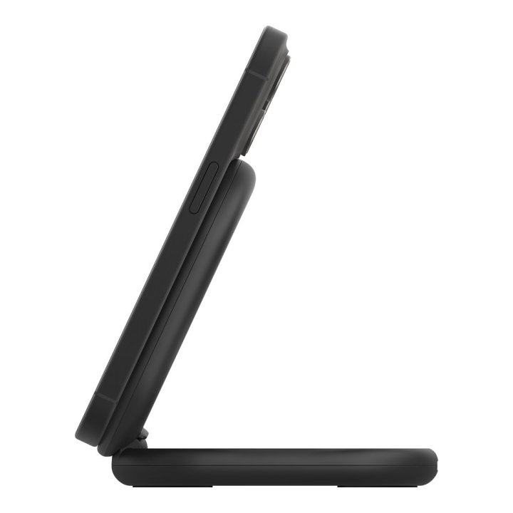 Cargador Inalambrico Belkin Wib007vfbk Boost Charge 15w Inalambrico Y Magnetico Plegable Color Negro