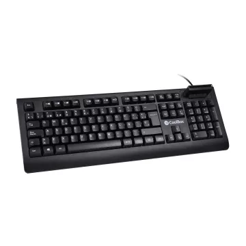 Teclado Usb Con Lector Dnie Coolbox Dnie 4.0 Y Smartcard Integrado Color Negro 2