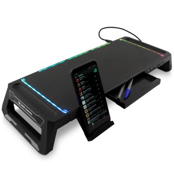 Stand De Sobremesa Para Una Pantalla Con Hub Deep Gaming Dg-mob-06   2