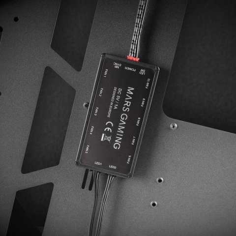 Caja Atx Mars Gaming Titan Black Diseño Extremo...