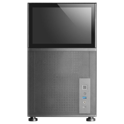 Caja Microatx Gaming Mars Gaming Mc-lcd Negra...