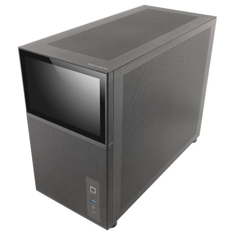 Caja Microatx Gaming Mars Gaming Mc-lcd Negra...