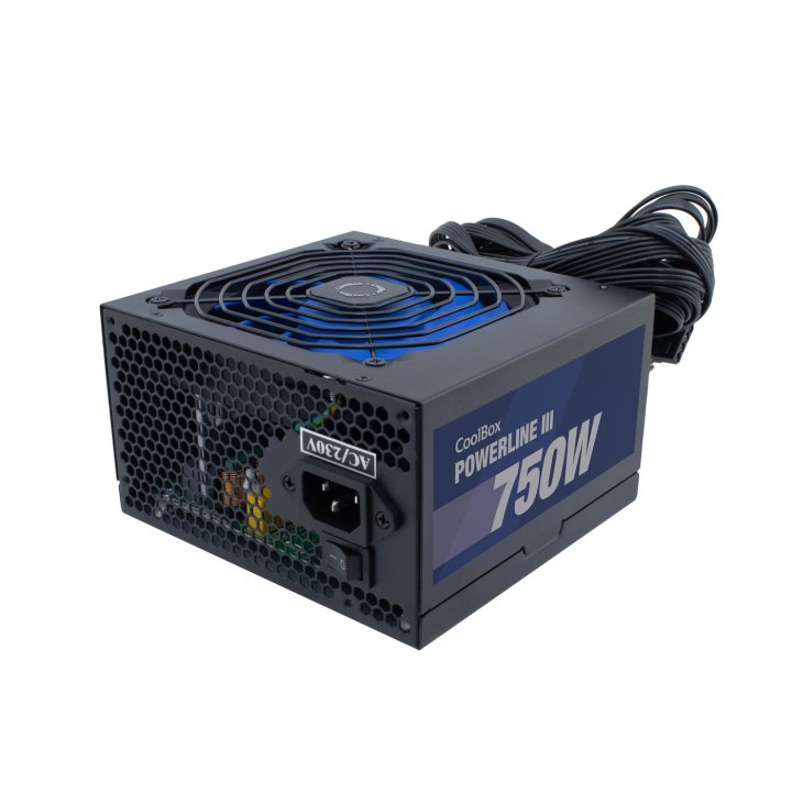 Fuente Alimentacion Atx 750w Coolbox Coo-fapw3-750 Powerline3 Eficiencia 85%