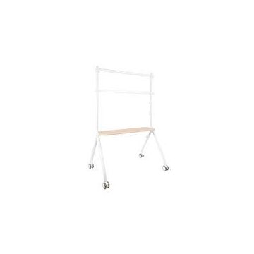 Soporte De Suelo Con Ruedas Tooq Fs20207m-w Para Pantalla...