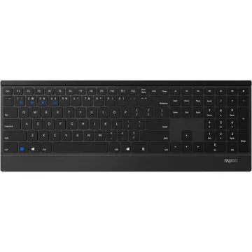 Teclado Rapoo Wireless Y Bluetooth E9500m Portugues...