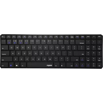 Teclado Rapoo Wireless Y Bluetooth E9100m Portugues...