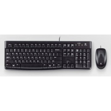 Pack Teclado Y Mouse Logitech Mk120 Frances Con Cable Usb P n 920-002539 2