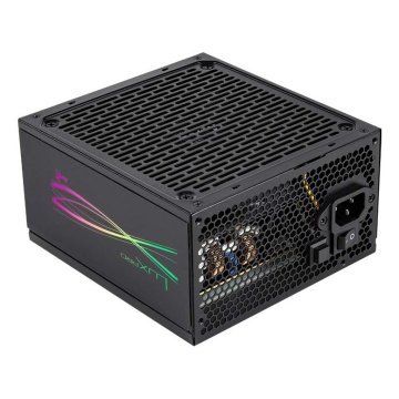 Fuente De Alimentacion Atx Modular Aerocool Lux Pro 550w Certificado 80+ Bronze Apfc Vent. 14cm Rgb 2
