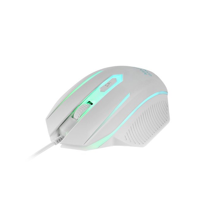 Pack Teclado Mouse Y Alfombrilla Mars Gaming Mcp124wes Rgb H-mech, Mouse Huano Rgb 3200dpi, Alfombrilla  360*260mm White