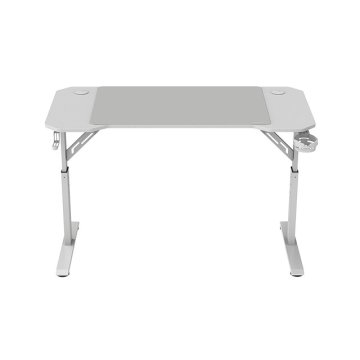 Mesa Mars Gaming Mgd Ergo 120 Regulable En Altura Tablero Blanco 120x60 Chasis De Acero Alf. Xxl  2