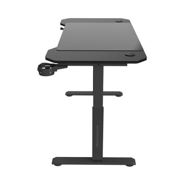 Mesa Mars Gaming Mgd Ergo 120 Regulable En Altura Tablero Negro 120x60 Chasis De Acero Alf. Xxl  2