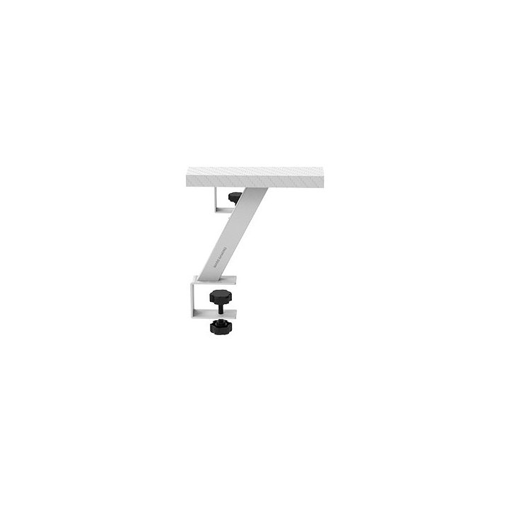 Soporte Elevador Para Monitor Mars Gaming Mgds Eleva 17cm Fibra De Carbono 60x20cm Blanco