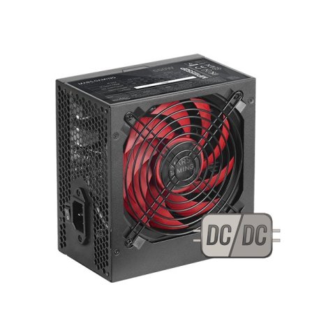 Fuente De Alimentacion Tacens Mars Gaming Mpiii550p Efic. 85% Ai-rpm Apfc Digital Fbd 120mm Negro