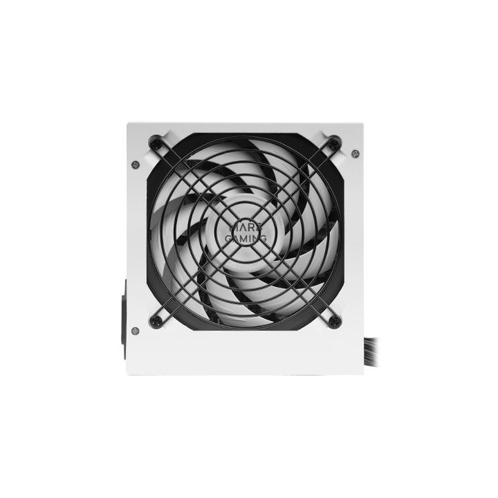 Fuente De Alimentacion Mars Gaming Mpiii 850w, Eficiencia 85% Pfc Activo Vent 12x12 14db White