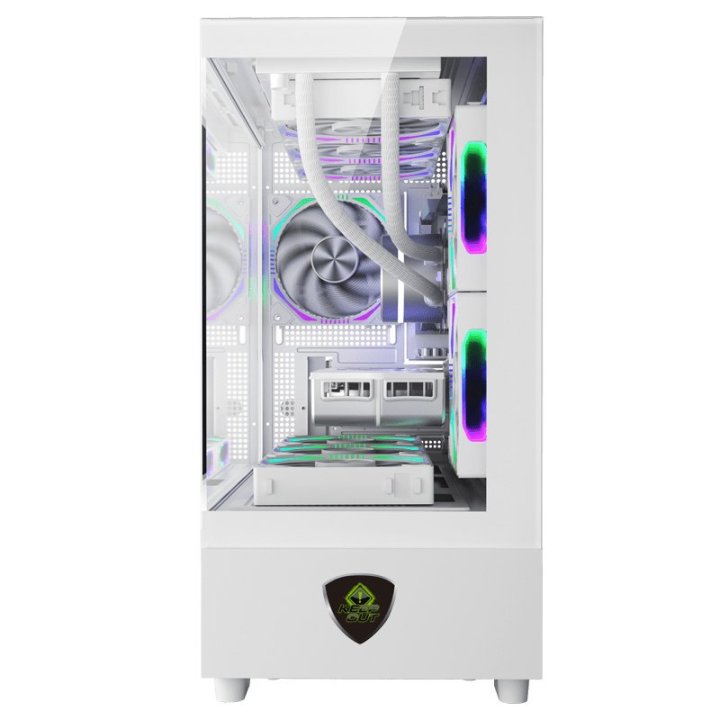 Caja Microatx Approx Xc-220 Glass 1x3.5” 1x2.5” 1xusb2.0 1xusb3.0 Gpu Max. 420mm Cristal Templado Blanco