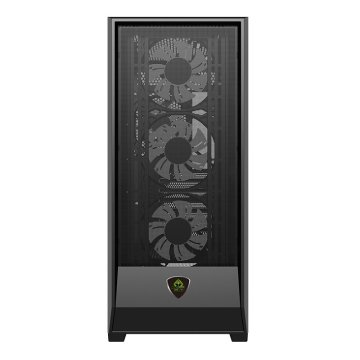 Caja Atx Semitorre Approx Xc-501 Mesh 2x3.5” 2x2.5” 1xusb2.0 1xusb3.0 1xusb-c Gpu Max. 360mm Color Negro 2