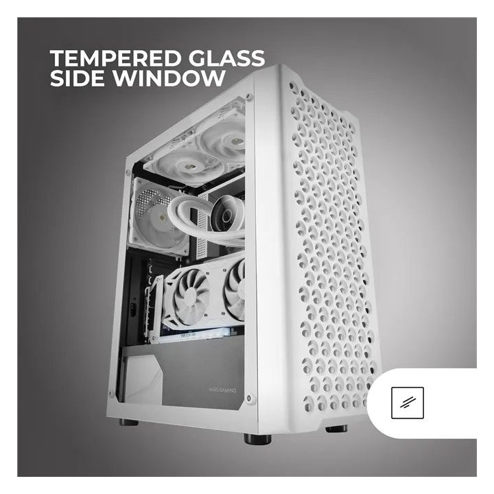 Caja Atx Mars Gaming Mciprow Ventana Lateral...