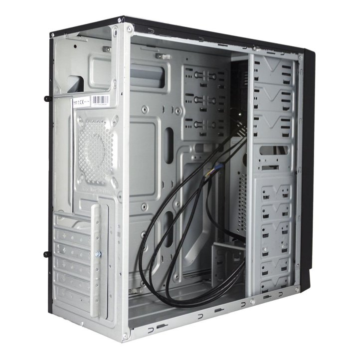 Caja Atx Semitorre Unykach Aero C30 Color Negro 2 Bahias De 5.25 Usb3.0 Y 2.0 Sin Fuente De Alimentacion