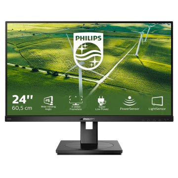 Monitor 24" Dp Hdmi Dvi Vga Philips 242b1g  Ips Fhd 75hz...